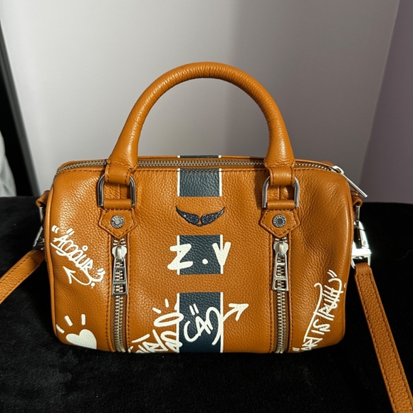 Zadig & Voltaire Sunny leather handbag - Picture 1 of 13